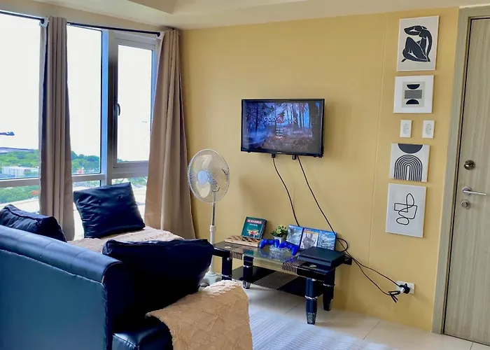 Aparthotel Smdc Breeze Residences Pasay Near Airport Picc Ccp World Trade Center Moa And Starcity Manila
